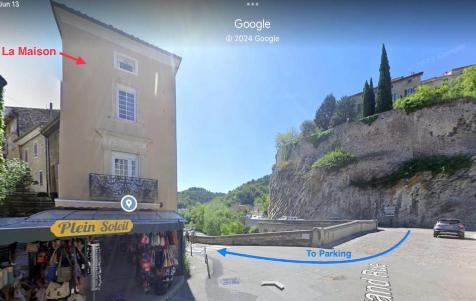 La Maison Du Pont Romain ヴェゾン・ラ・ロメーヌ エクステリア 写真